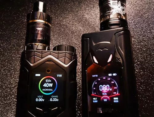 Review of Vaptio SUPER BAT 220W KIT with Frogman 2ml Tank